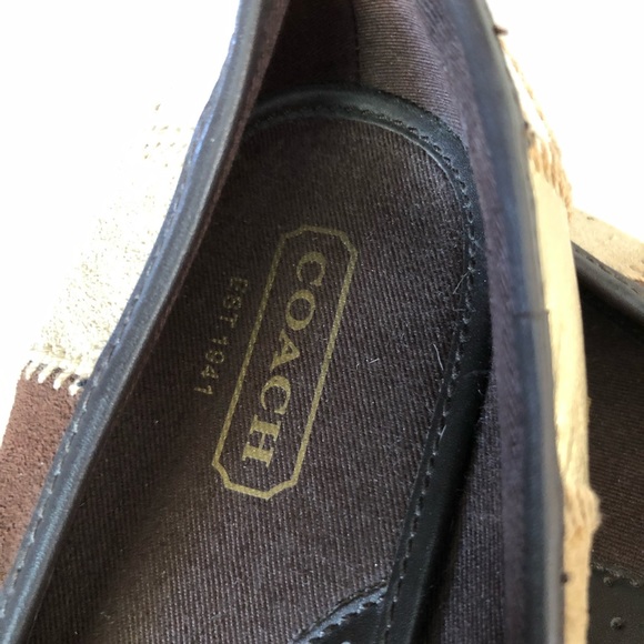 COACH BALLET FLAT SNEAKER MELISA PATCHWORK 7.5 - Picture 3 of 5